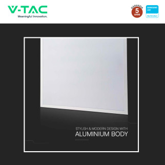 VT-61036 10 Pannelli LED Samsung SMD Quadrati 60x60 36W Incasso