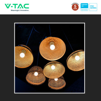 Lampadina LED E27 17W Goccia A65 SMD Chip Samsung V-Tac Pro