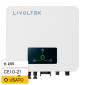 Livoltek Inverter Monofase On-Grid 6kW IP65 per Impianto Fotovoltaico CEI 0-21 - mod. GT1-6KD1R11001 + LHE12DRR12001