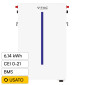 V-Tac RW-M61 Batteria BMS LiFePO4 51,2V 6,14kWh IP65 per Inverter Impianto Fotovoltaico CEI 0-21 - SKU 11539