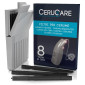 CeruCare Filtri Cerume per Apparecchi Acustici Protezione da Umidità e Polvere Diametro 1,3mm - Confezione da 8 Filtri
