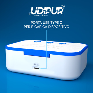 Udipur Stazione 3in1 Multifunzione per Apparecchi Acustici