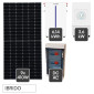 Kit 9 Pannelli Solari V-Tac 410W + Inverter Deye Monofase 3,6kW CEI 0-21 + Batteria 6,14kWh + Quadro Elettrico DC/AC 2 Stringhe