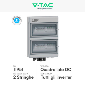 12 Pannelli Solari 410W + Inverter 5kW + Batteria V-Tac