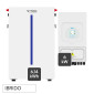 V-Tac Kit Inverter 6kW Monofase CEI 0-21 + Batteria LiFePO4 6,14kWh Impianto Fotovoltaico Garanzia 10 Anni - SKU 11529 + 11539