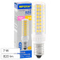 Imperia Lampadina LED E14 7W Tubolare T19 SMD Trasparente - mod. 213575 / 213582