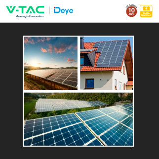 Inverter Ibrido 8kW Trifase CEI 0-21 Pannelli Fotovoltaici V-Tac