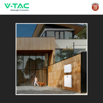 V-Tac Inverter Monofase Ibrido On-Grid / Off-Grid 3,6kW IP65
