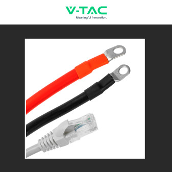 Cavi per Collegamento in Parallelo di Batterie V-Tac