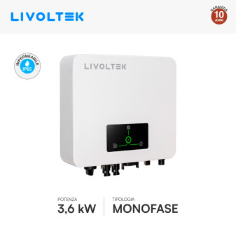 Kit 9 Pannelli Solari 410W + Inverter 3,6kW + Quadro DC/AC