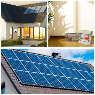 Kit 15 Pannelli Solari 410W + Inverter Monofase 6kW + Quadro DC/AC