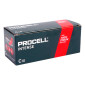 Procell Intense Pile Alcaline Mezza Torcia C LR14 Baby 1,5V Dispositivi Professionali Alto Consumo - Confezione da 10 Batterie