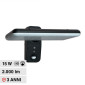 V-Tac VT-414 Faro LED 15W Faretto Orientabile IP65 con Pannello Solare Sensore Crepuscolare e di Movimento - SKU 10315
