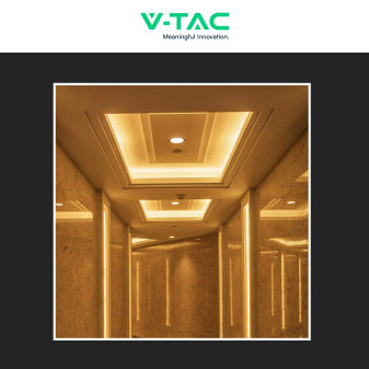 V-Tac Faretto LED COB 20W Incasso Rotondo Orientabile CCT
