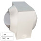 V-Tac VT-2503 Lampada LED da Muro 2W COB IP54 Doppio Fascio Luminoso Applique Colore Bianco - SKU 23029 / 23031