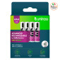 Uniross 500 Series Pile al Litio Ministilo AAA HR3 400mAh 1,5V Ricaricabili Cavo USB-C e Indicatore LED - Blister da 4 Batterie