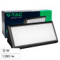 V-Tac VT-8054 Lampada LED da Muro 12W Wall Light SMD Applique IP65 Colore Nero - SKU 6807 / 6808 / 6809