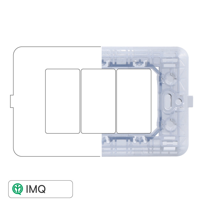 SUPPORTO 3POSTI - modello MT0203