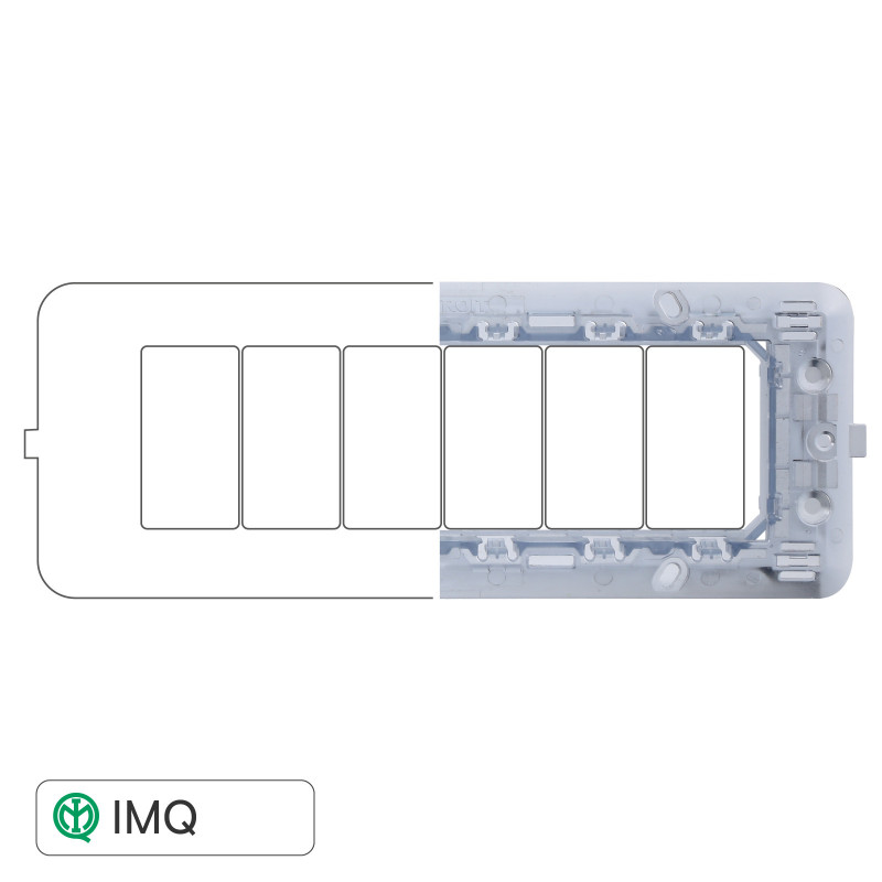 SUPPORTO 6POSTI - modello MT0206
