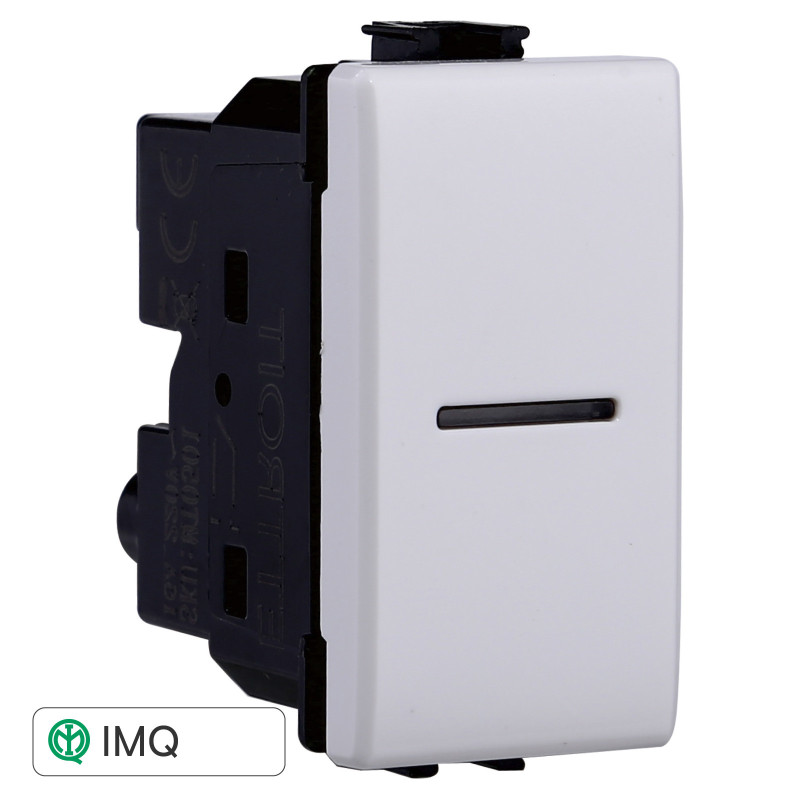 PULSANTE 1P ASSIALE - modello MT0601