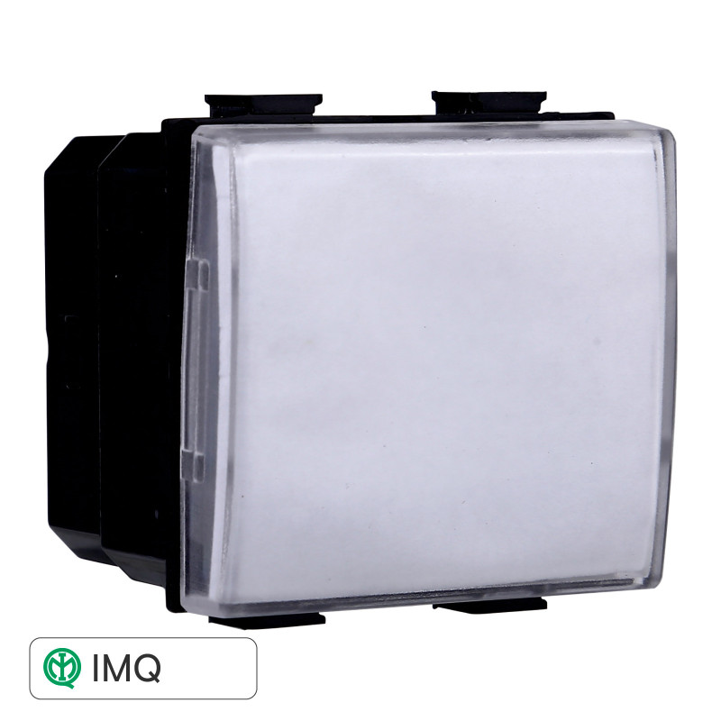 PULSANTE 2P PORTANOME - modello MT1901