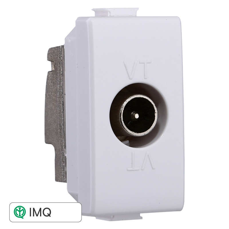 CONNETTORE TV MASCHIO PASSANTE - modello MT2253