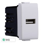ETTROIT SOLAR PRESA USB 2.1AMH - Mod. MT2401 - Compatibile con BTicino MATIX