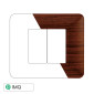 ETTROIT SOLAR PLACCA PLASTICA 2P RADICA - Mod. MT83203 - Compatibile con BTicino MATIX