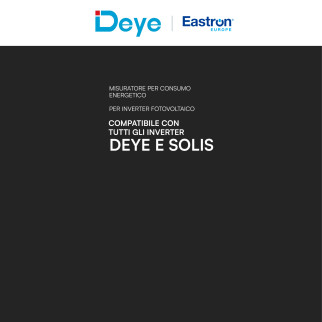 Eastron Misuratore Inverter Trifase Deye Solis 220-240V RS485 4P