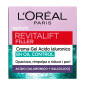 L'Oréal Paris Revitalift Filler 8H Oil Control Crema Gel Opacizza Riduce i Pori con Acido Ialuronico - Barattolo da 50ml