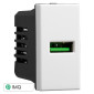 ETTROIT MOON PRESA USB 2.1AMH - Mod. AB2401 - Compatibile con BTicino AXOLUTE