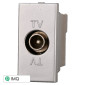 ETTROIT MOON CONNETTORE TV MASCHIO - Mod. AG2250 - Compatibile con BTicino AXOLUTE
