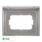 ETTROIT MOON PLACCA CUSTODIA UNIVERSALE PROTETTIVA IP44 3P - Mod. AG3103 - Universale
