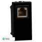 ETTROIT MOON CONNETTORE RJ11 TELEFONO - Mod. AN2354 - Compatibile con BTicino AXOLUTE