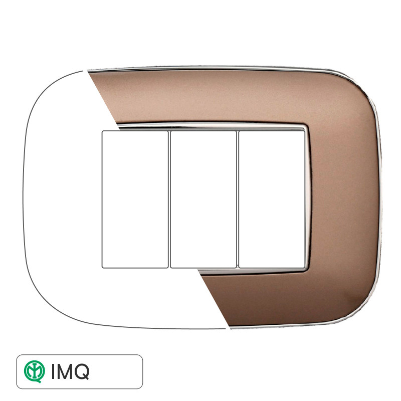 PLACCA ORBIS 3P BRONZO - modello AN91310
