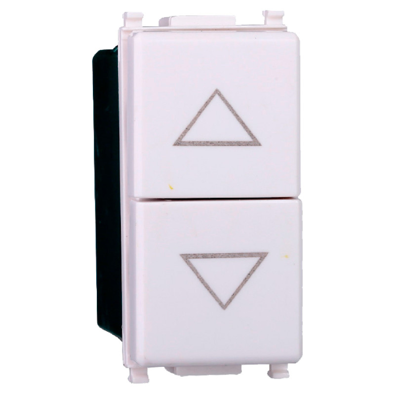PULSANTE DOPPIO INTERBLOCCO SALISCENDI - modello EV1204