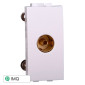 ETTROIT SPACE CONNETTORE TV FEMMINA - Mod. LB2251 - Compatibile con BTicino LIVING LIGHT / INTERNATIONAL
