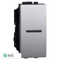 ETTROIT SPACE DEVIATORE 1P ASSIALE - Mod. LG0701 - Compatibile con BTicino LIVING LIGHT / INTERNATIONAL