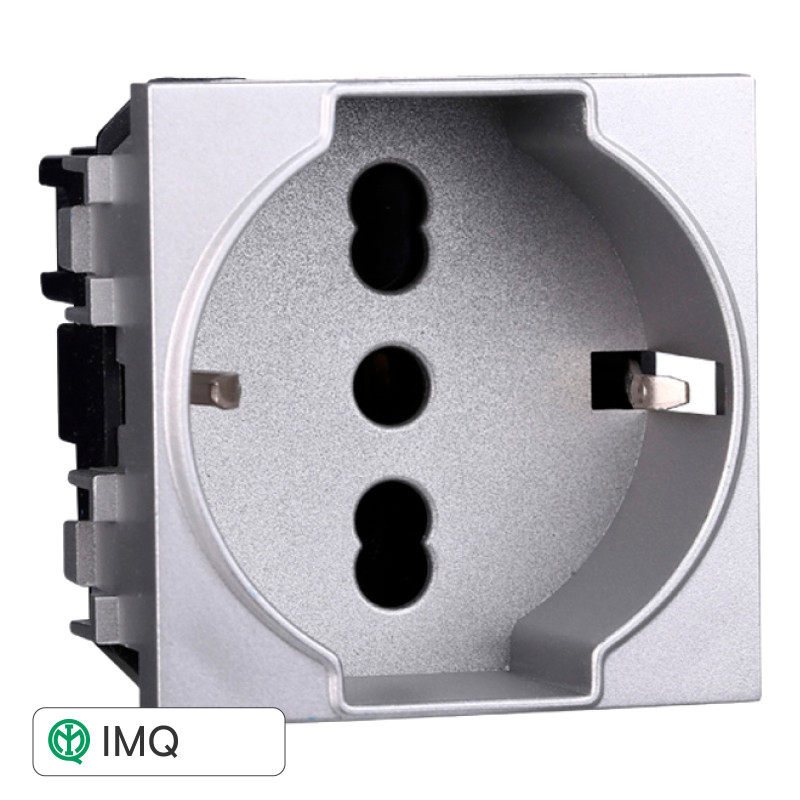 PRESA SCHUKO 2P+T 16A - modello LG2102