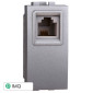 ETTROIT SPACE CONNETTORE RJ11 TELEFONO - Mod. LG2354 - Compatibile con BTicino LIVING LIGHT / INTERNATIONAL