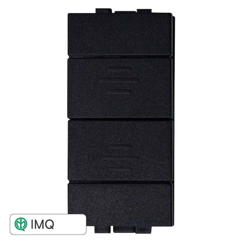 PULSANTE DOPPIO INTERBLOCCO SALISCENDI - modello LN1204
