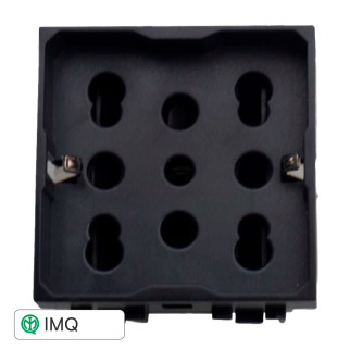 MULTISTANDARD 2P+T 220V SCHUKO+BIPASSO - modello LN3503
