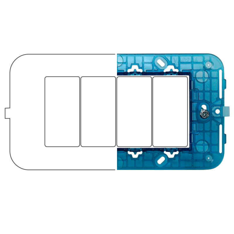 SUPPORTO 4POSTI - modello VA0204