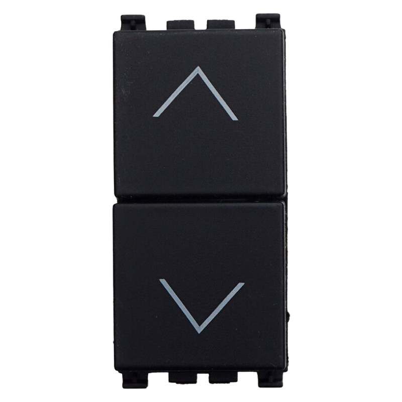 PULSANTE DOPPIO INTERBLOCCO SALISCENDI - modello VA1204