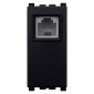ETTROIT VENUS CONNETTORE RJ11 TELEFONO - Mod. VA2354 - Compatibile con Vimar ARKÉ