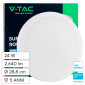 V-Tac Pro VT-60024 Mini Pannello LED Rotondo 24W SMD Chip Samsung a Superficie con Driver - SKU 78791 / 78801 / 78811