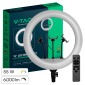 V-Tac VT-45055 Lampada ad Anello Ring Light LED Rotonda 55W SMD CCT Changing Color 3in1 Dimmerabile - SKU 23047