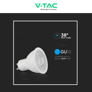 V-Tac VT-227 Lampadina LED GU10 6W Faretto PAR16 SMD