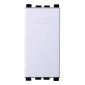 ETTROIT VENUS INTERRUTTORE BIANCO - Mod. VA0401B - Compatibile con VIMAR ARKÉ