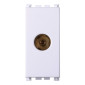 ETTROIT VENUS CONNETTORE TV FEMMINA BIANCO - Mod. VA2251B - Compatibile con VIMAR ARKÉ